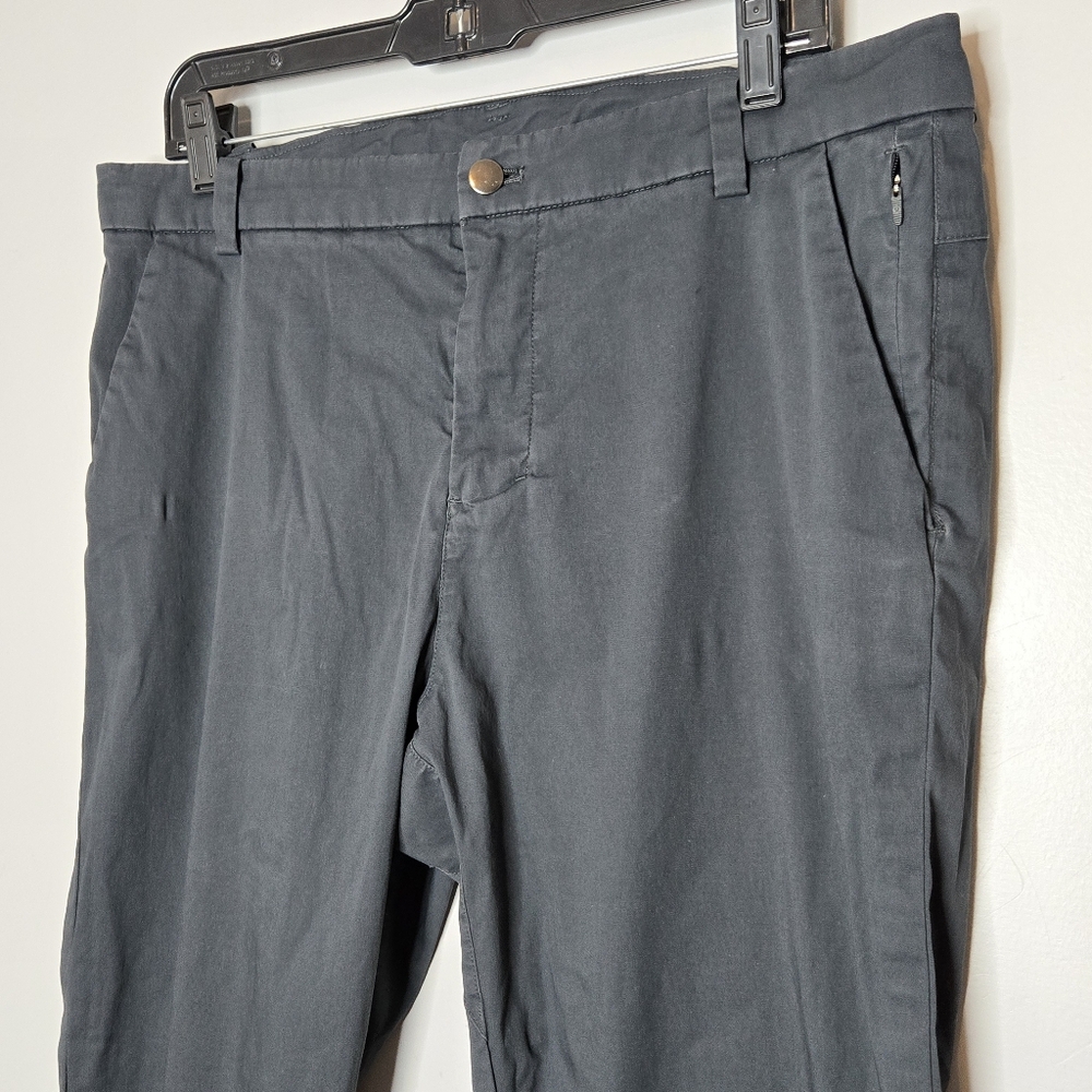 Lululemon Commission Pant Classic 34 X 32‎ Black Men's Chino ABC Trousers M5440S